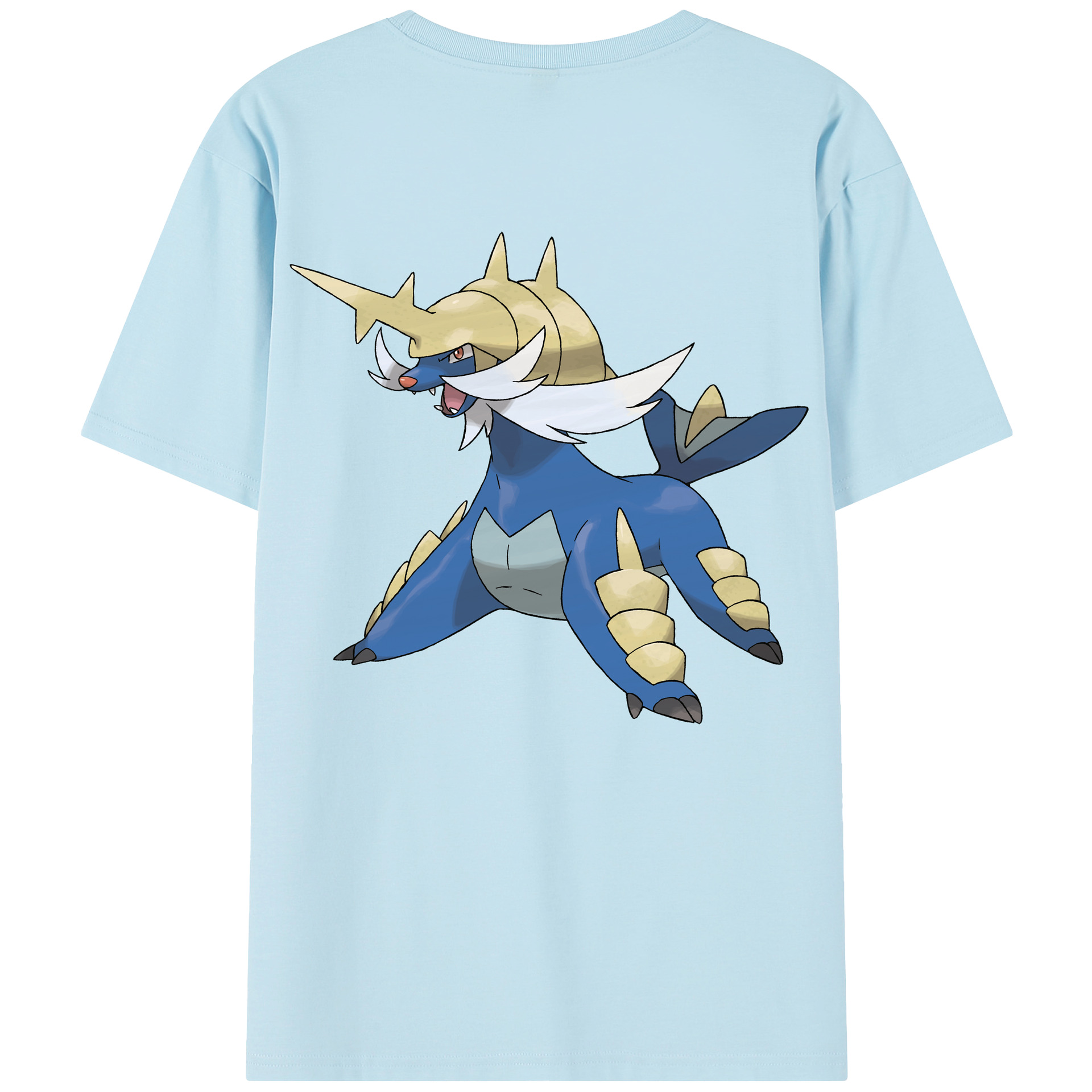 （画像用） ポケットモンスター Pokémon 綿100％半袖Tシャツ（背面プリント）